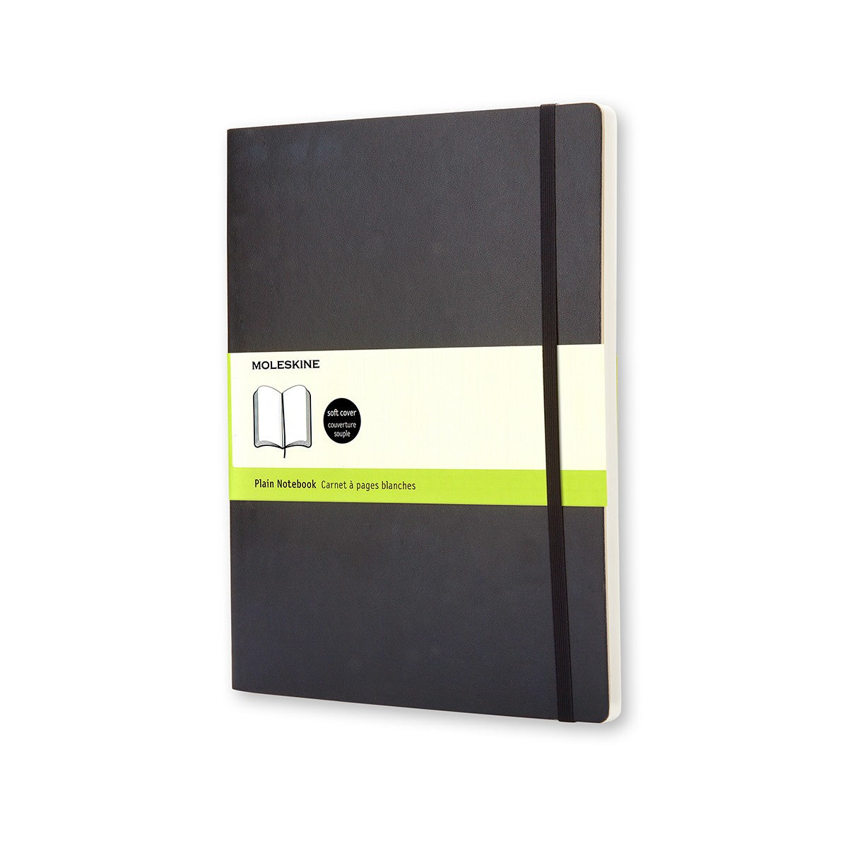 Moleskine XL Classic Soft Cover Notebook - Black - Ruled | Atlas Stationers.