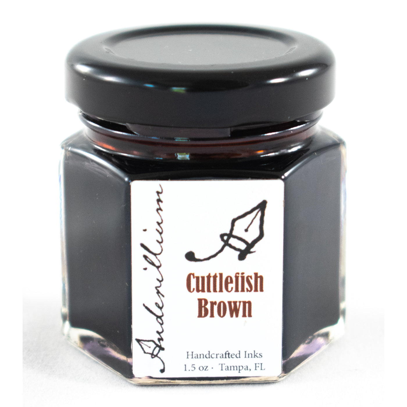 Anderillium Cuttlefish Brown 1.5 Oz Bottled Ink | Atlas Stationers.