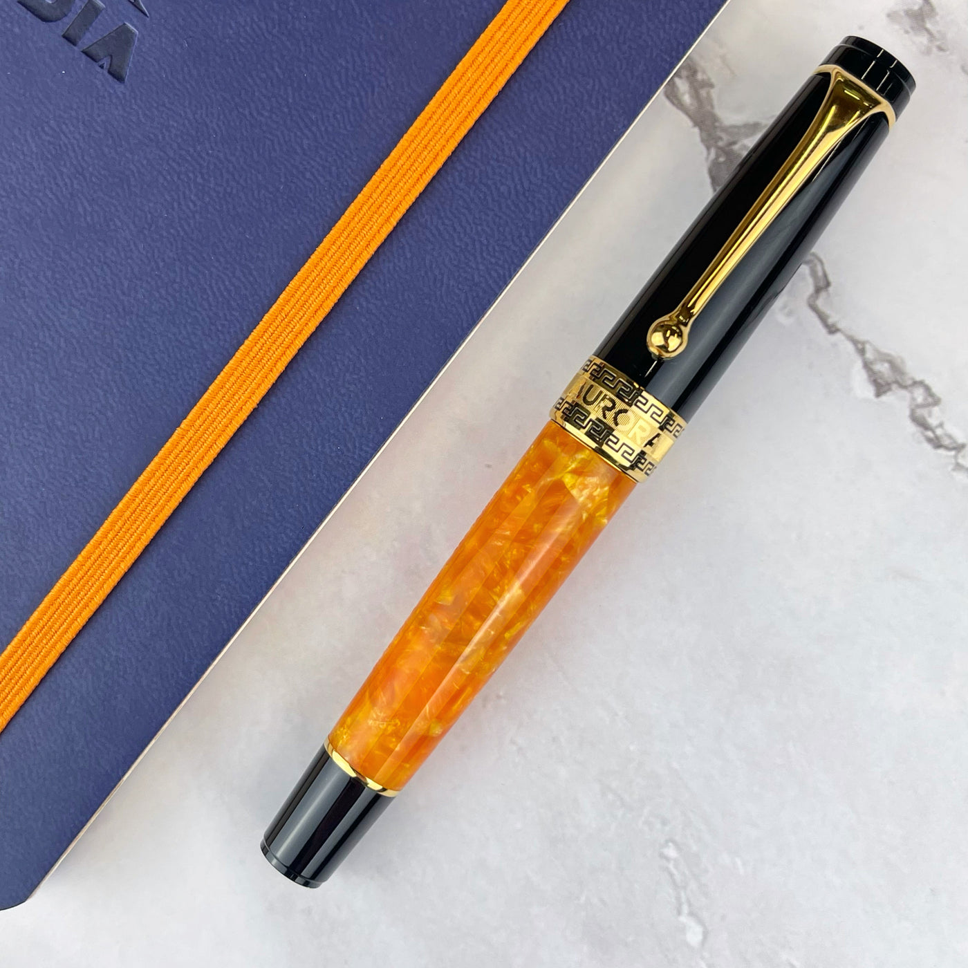 Aurora Optima Fountain Pen - O' Sole Mio