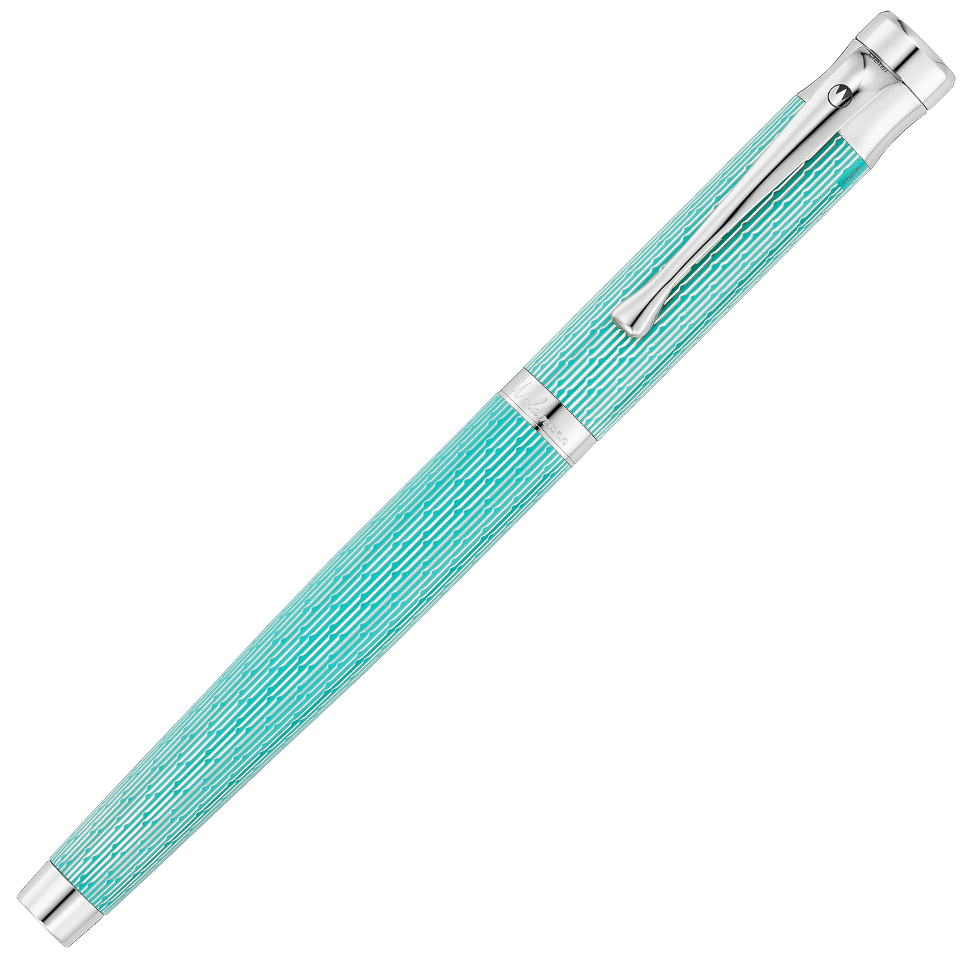 Waldmann Tango Fountain Pen - Brilliant Aquamarine | Atlas Stationers.