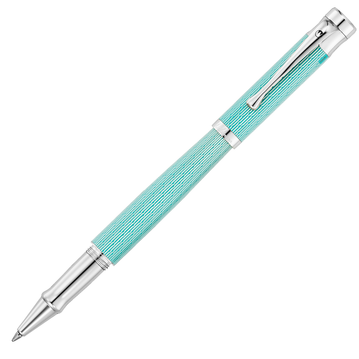 Waldmann Tango Rollerball Pen - Brilliant Aquamarine | Atlas Stationers.