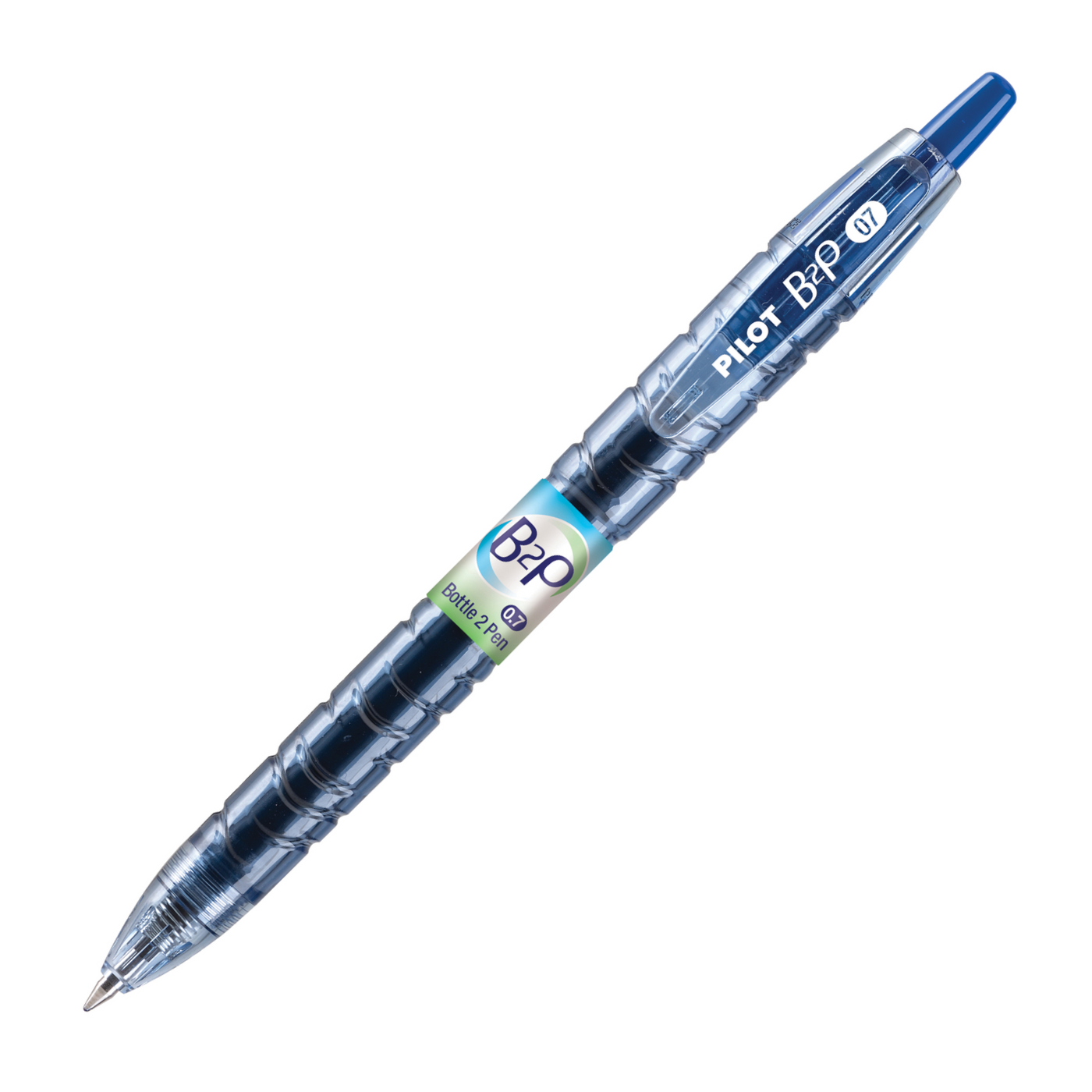 Pilot Recycled B2P Retractable Gel Pen - Blue | Atlas Stationers.