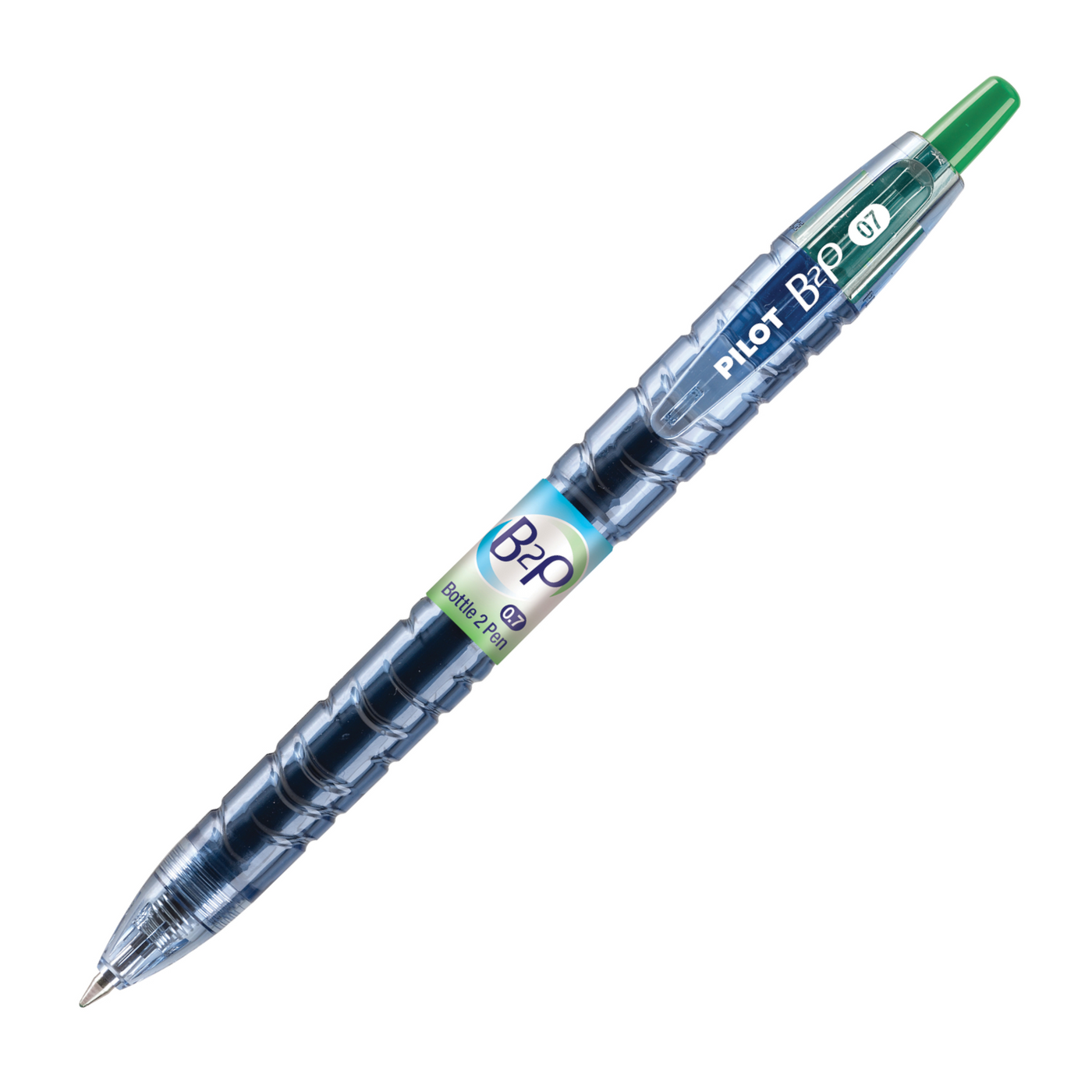 Pilot Recycled B2P Retractable Gel Pen - Green | Atlas Stationers.