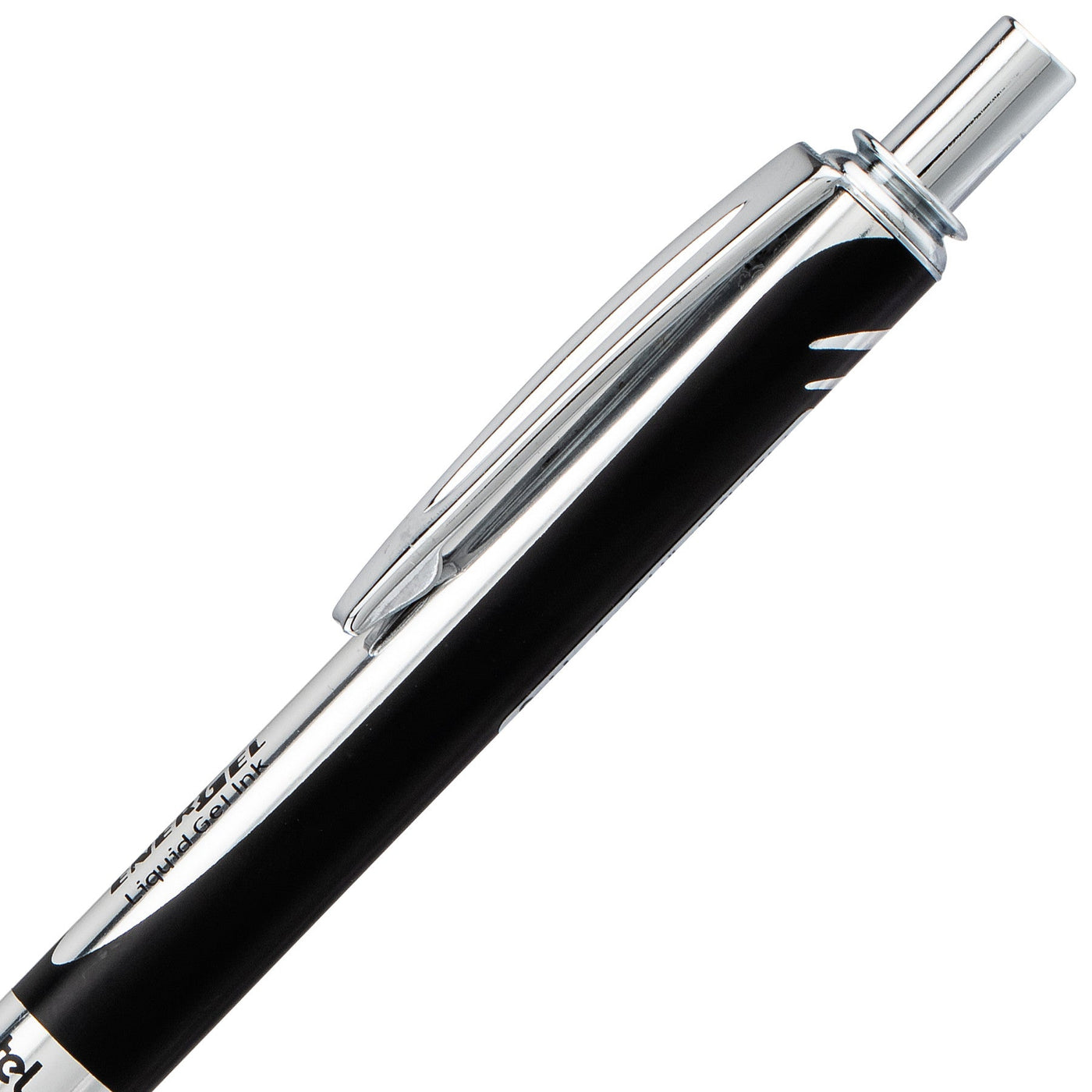 Pentel EnerGel Alloy RT Retractable Gel Pen - Black | Atlas Stationers.