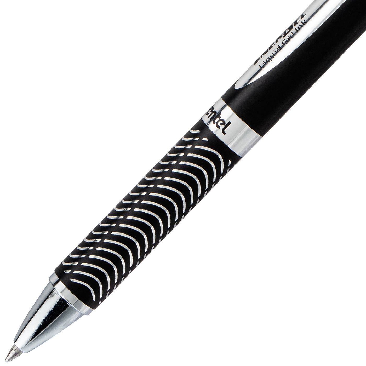 Pentel EnerGel Alloy RT Retractable Gel Pen - Black | Atlas Stationers.