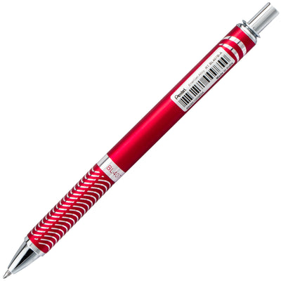 Pentel EnerGel Alloy RT Retractable Gel Pen - Red | Atlas Stationers.