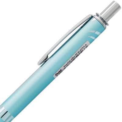 Pentel EnerGel Alloy RT Retractable Gel Pen - Aquamarine | Atlas Stationers.