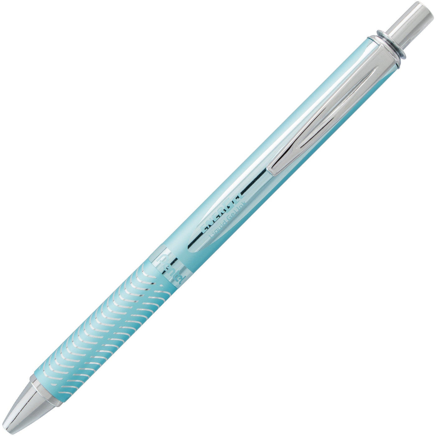 Pentel EnerGel Alloy RT Retractable Gel Pen - Aquamarine | Atlas Stationers.