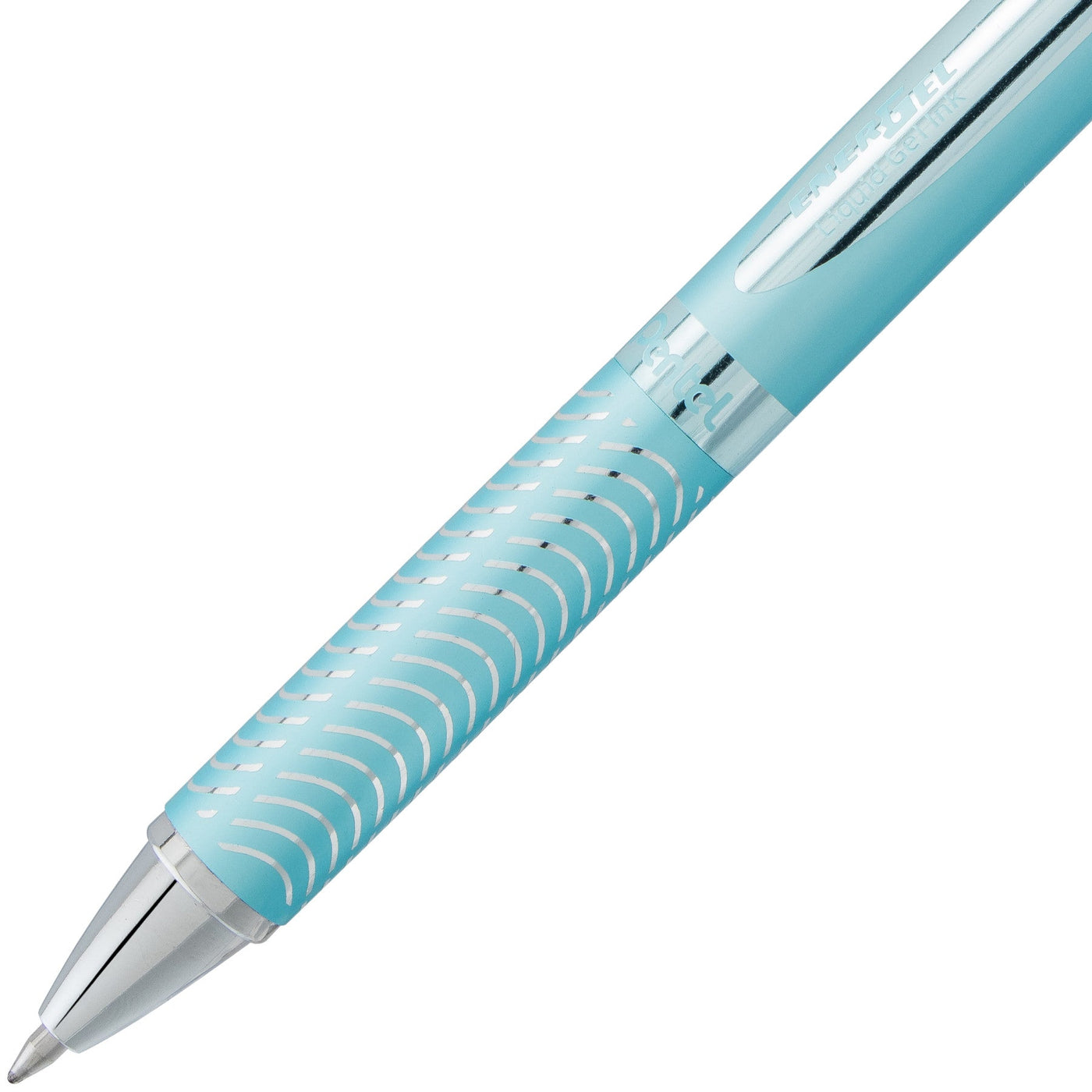 Pentel EnerGel Alloy RT Retractable Gel Pen - Aquamarine | Atlas Stationers.