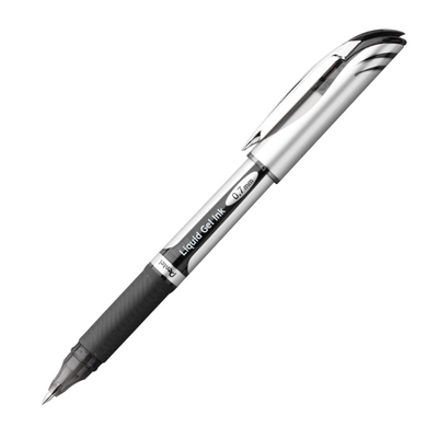 Pentel Energel Deluxe Liquid Gel Pen - Black | Atlas Stationers.