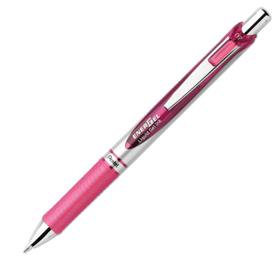 Pentel EnerGel RTX Retractable Gel Pen - Pink | Atlas Stationers.