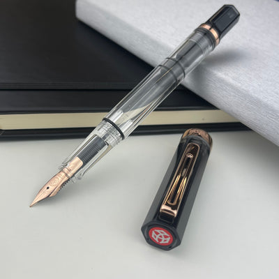 TWSBI Eco Fountain Pen - Smoke w/ Rose Gold | Atlas Stationers.