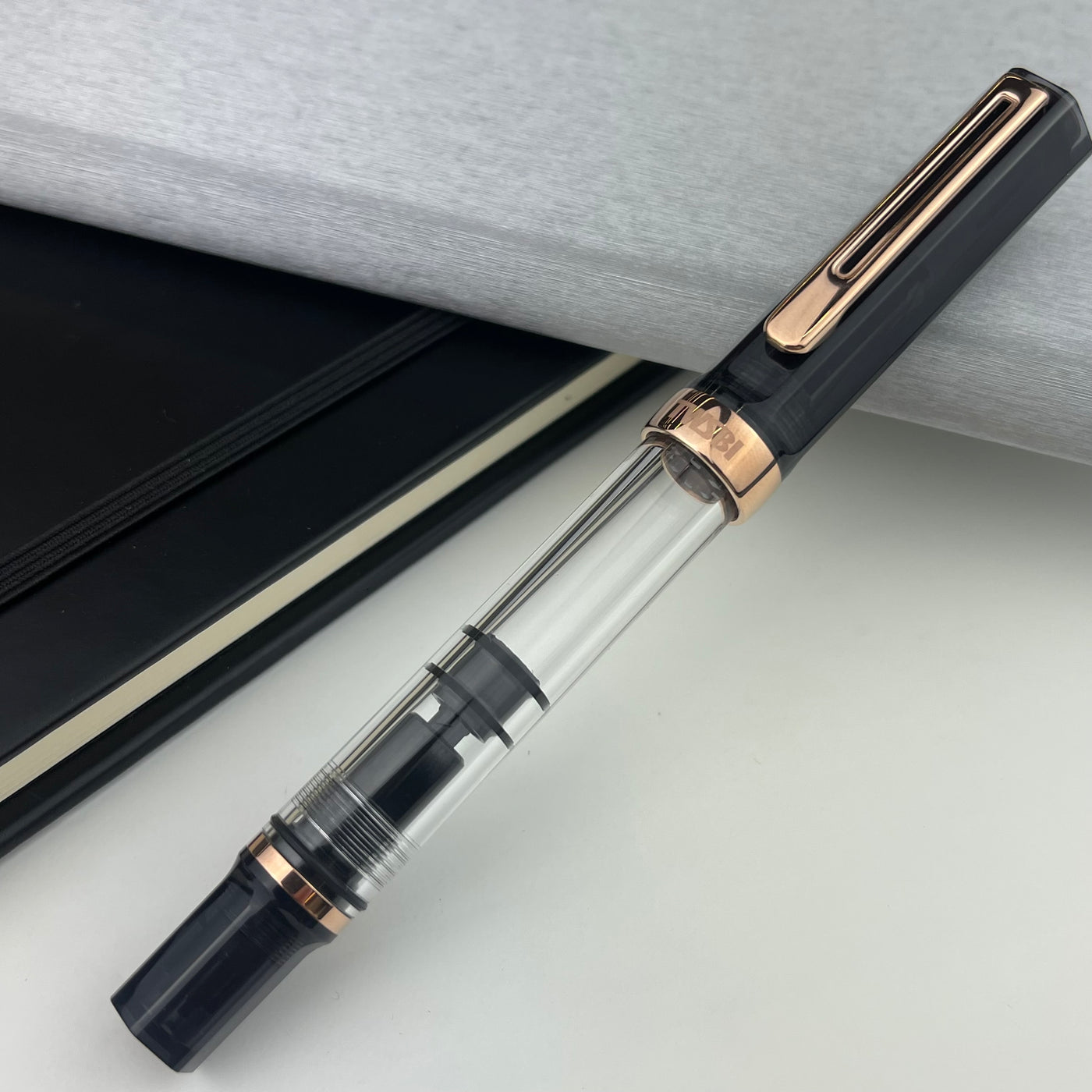 TWSBI Eco Fountain Pen - Smoke w/ Rose Gold | Atlas Stationers.