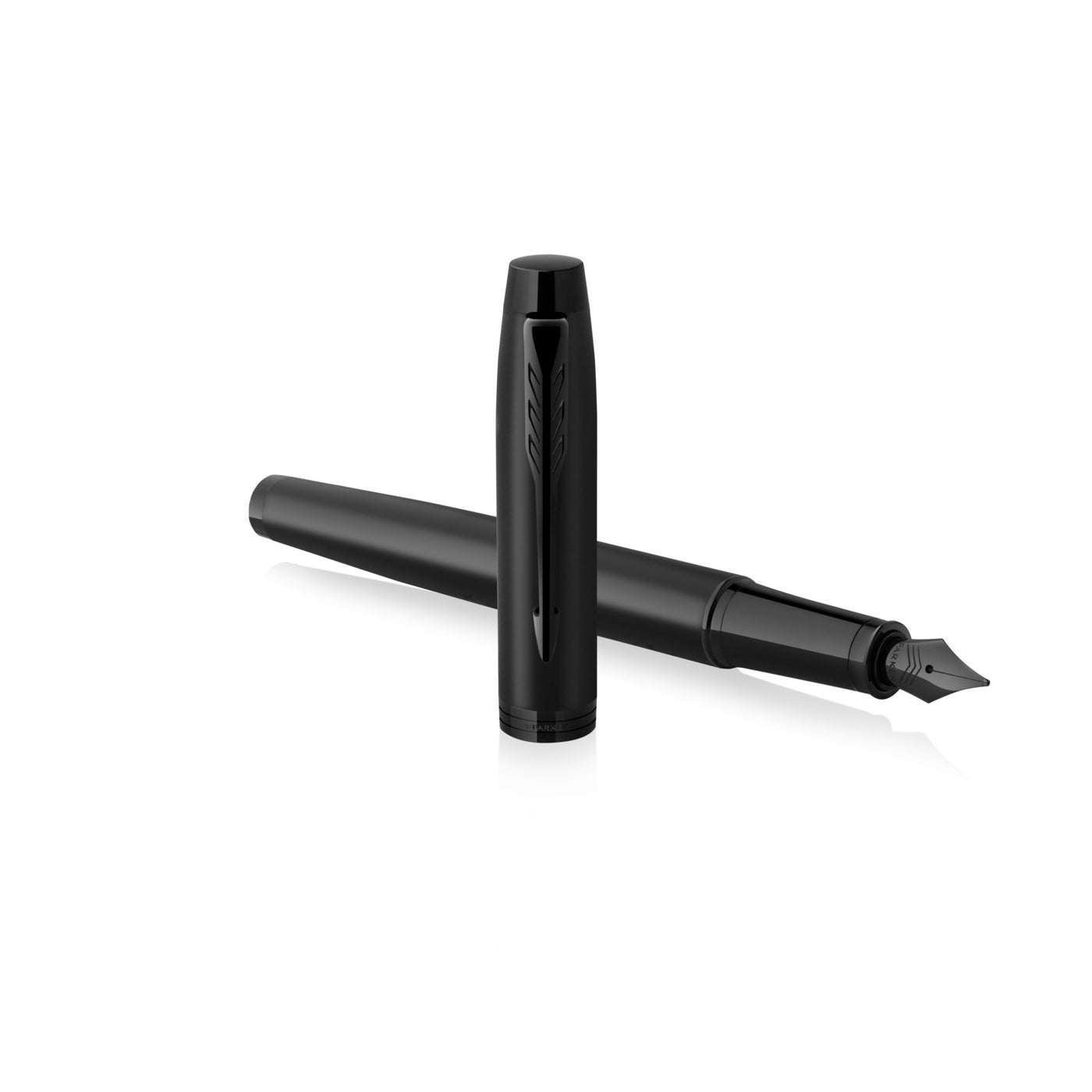 Parker IM Achromatic Fountain Pen - Black | Atlas Stationers.