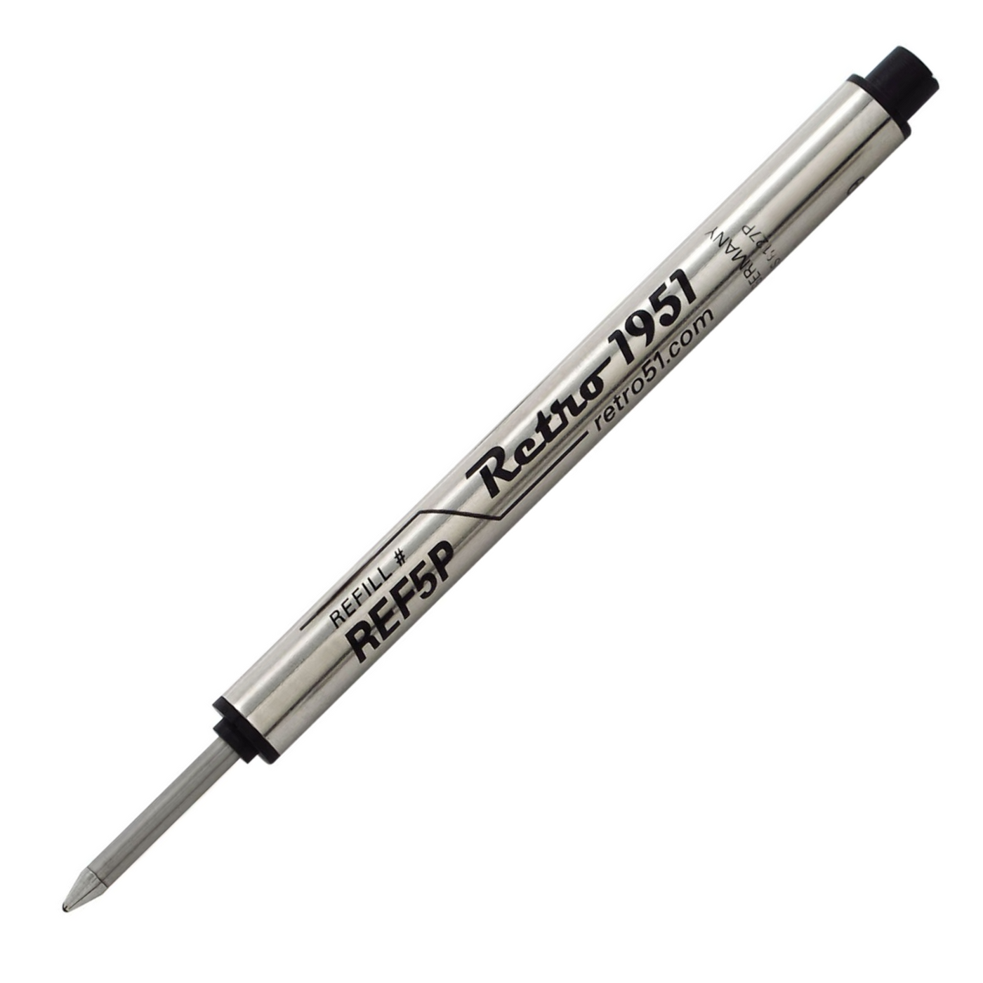 Retro 51 Tornado Capless Rollerball Refill - Black (3 Pack) | Atlas Stationers.