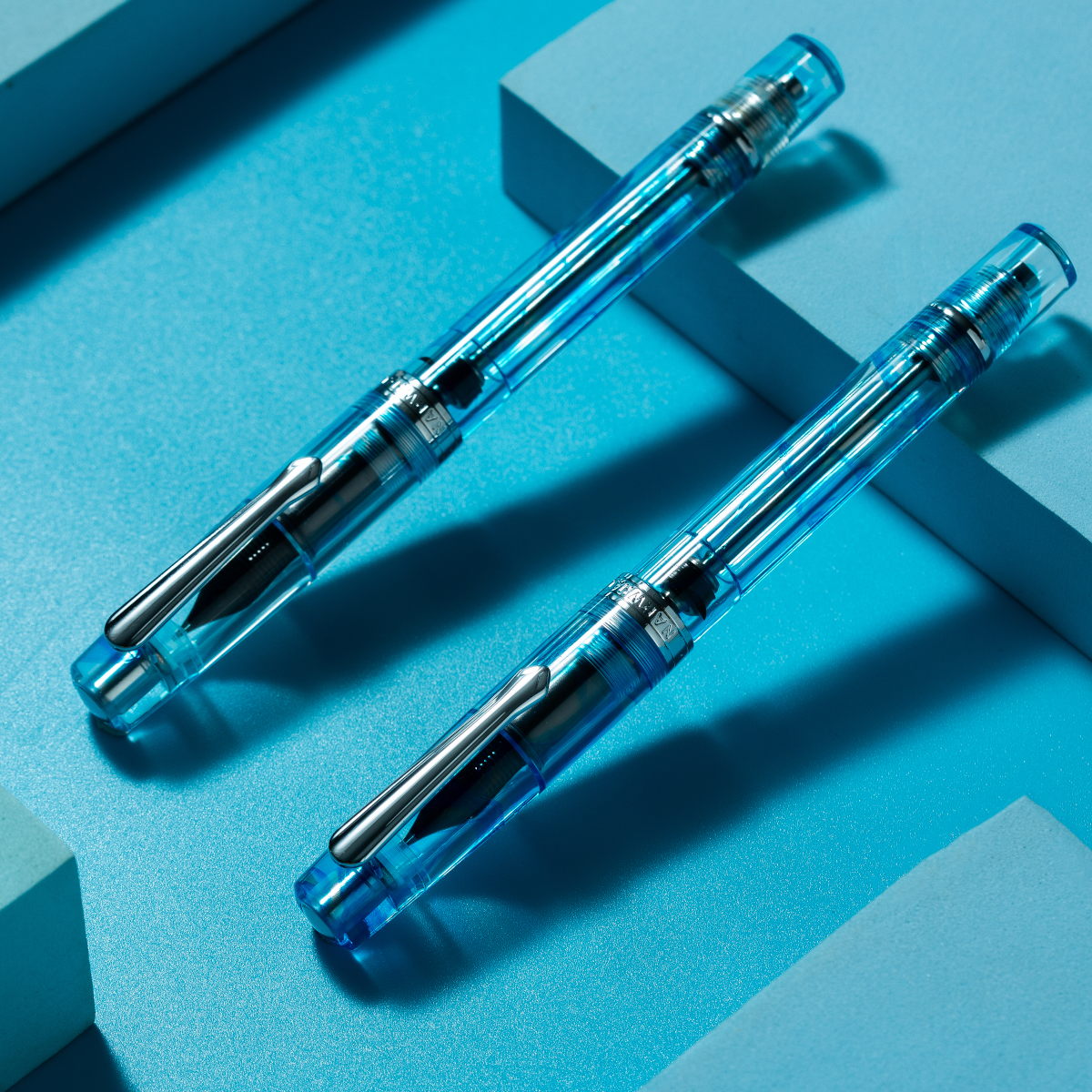 Nahvalur (Narwhal) Original Plus Fountain Pen - Azureus Blue | Atlas Stationers.