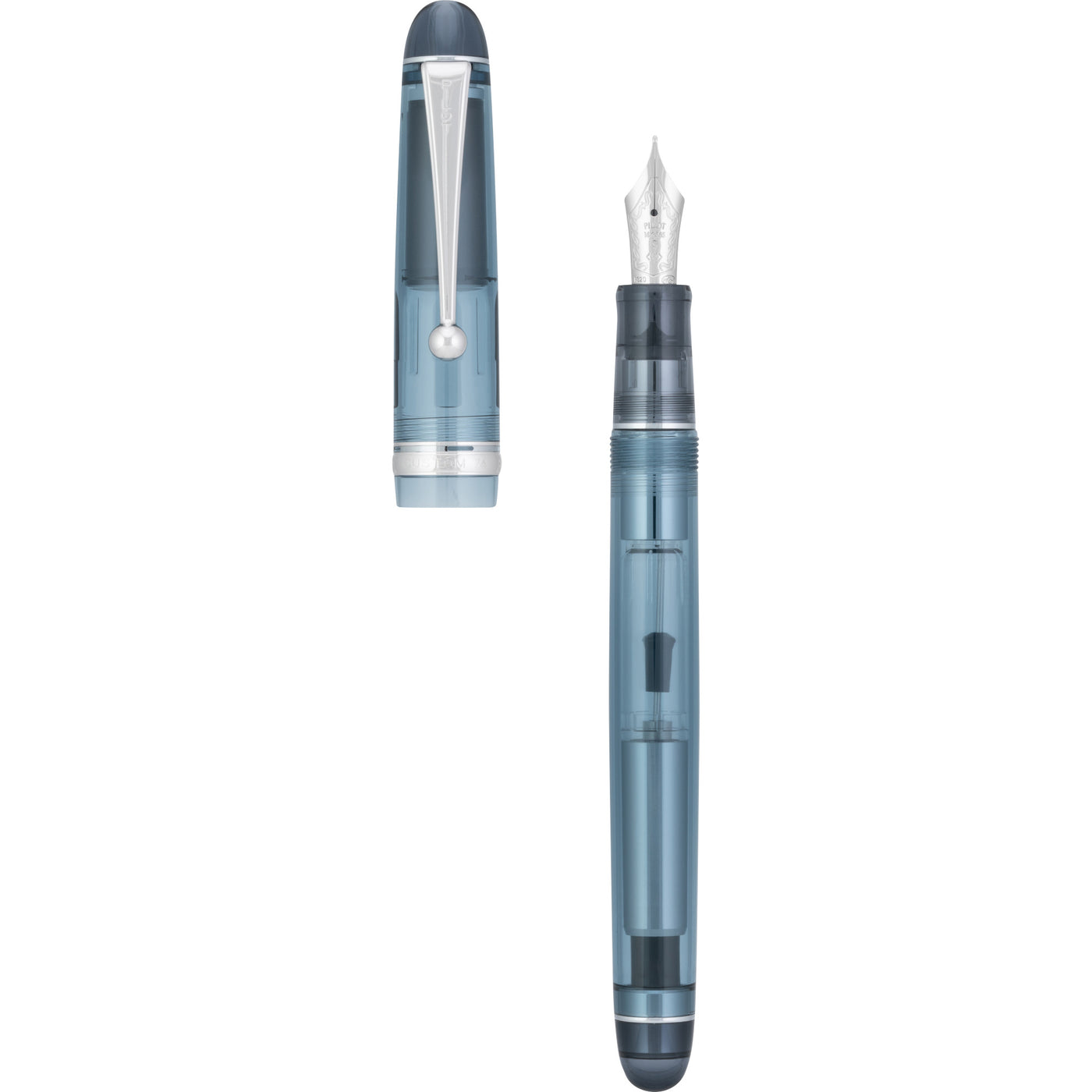 Pilot Custom 74 Fountain Pen - Blue Stone | Atlas Stationers.