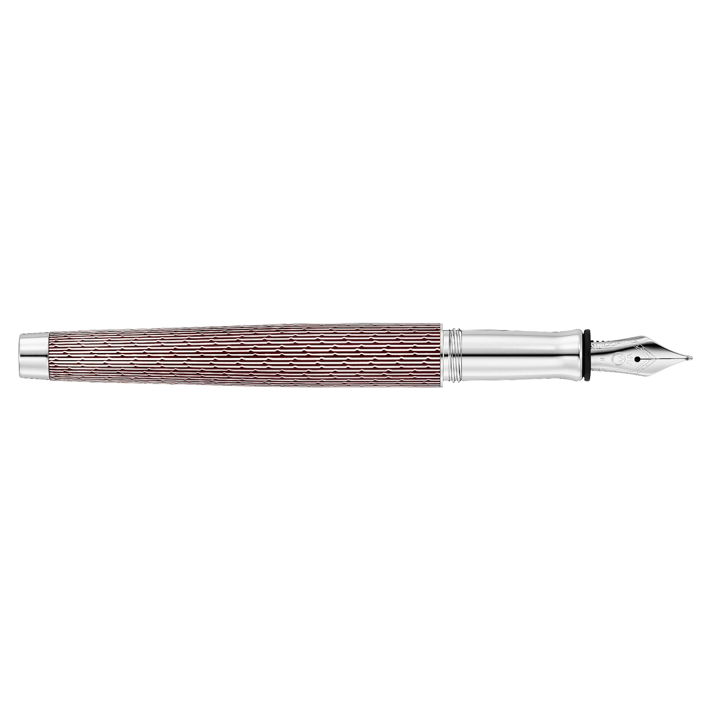 Waldmann Tango Fountain Pen - Brilliant Burgundy | Atlas Stationers.