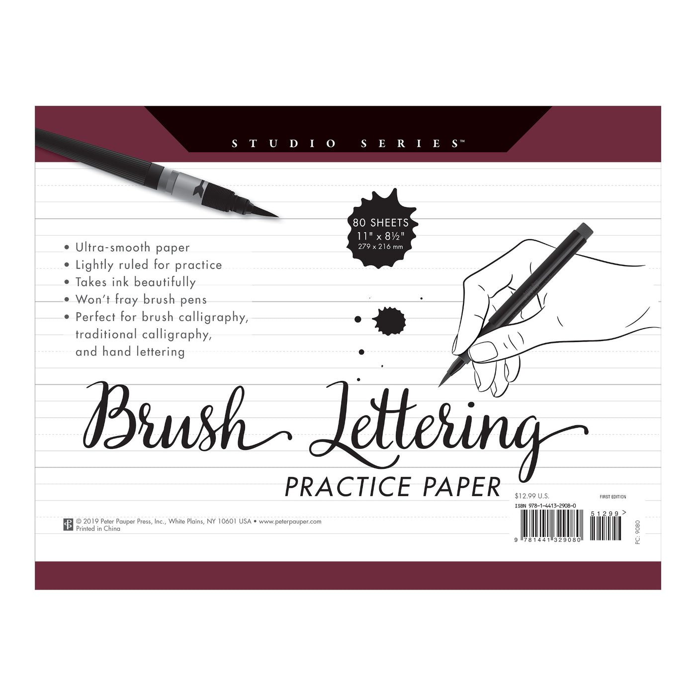 Brush Lettering Pad | Atlas Stationers.