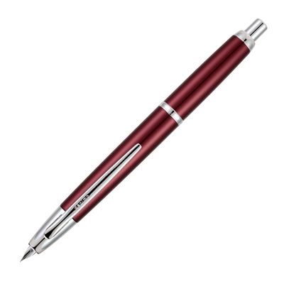 Pilot Vanishing Point Decimo Fountain Pen - Burgundy