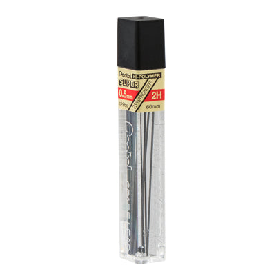 Pentel Super Hi-Polymer Lead - 0.5mm - 12 Pieces | Atlas Stationers.