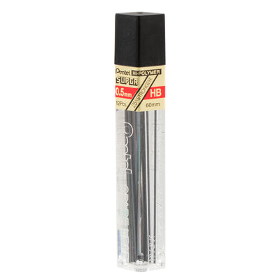 Pentel Super Hi-Polymer Lead - 0.5mm - 12 Pieces | Atlas Stationers.