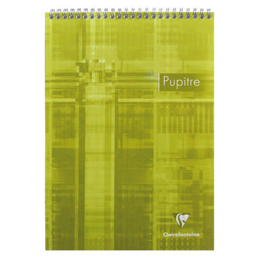 Clairefontaine Wirebound Notepad - Graph 80 sheets - 8 1/2 x 11 3/4 - Assorted | Atlas Stationers.