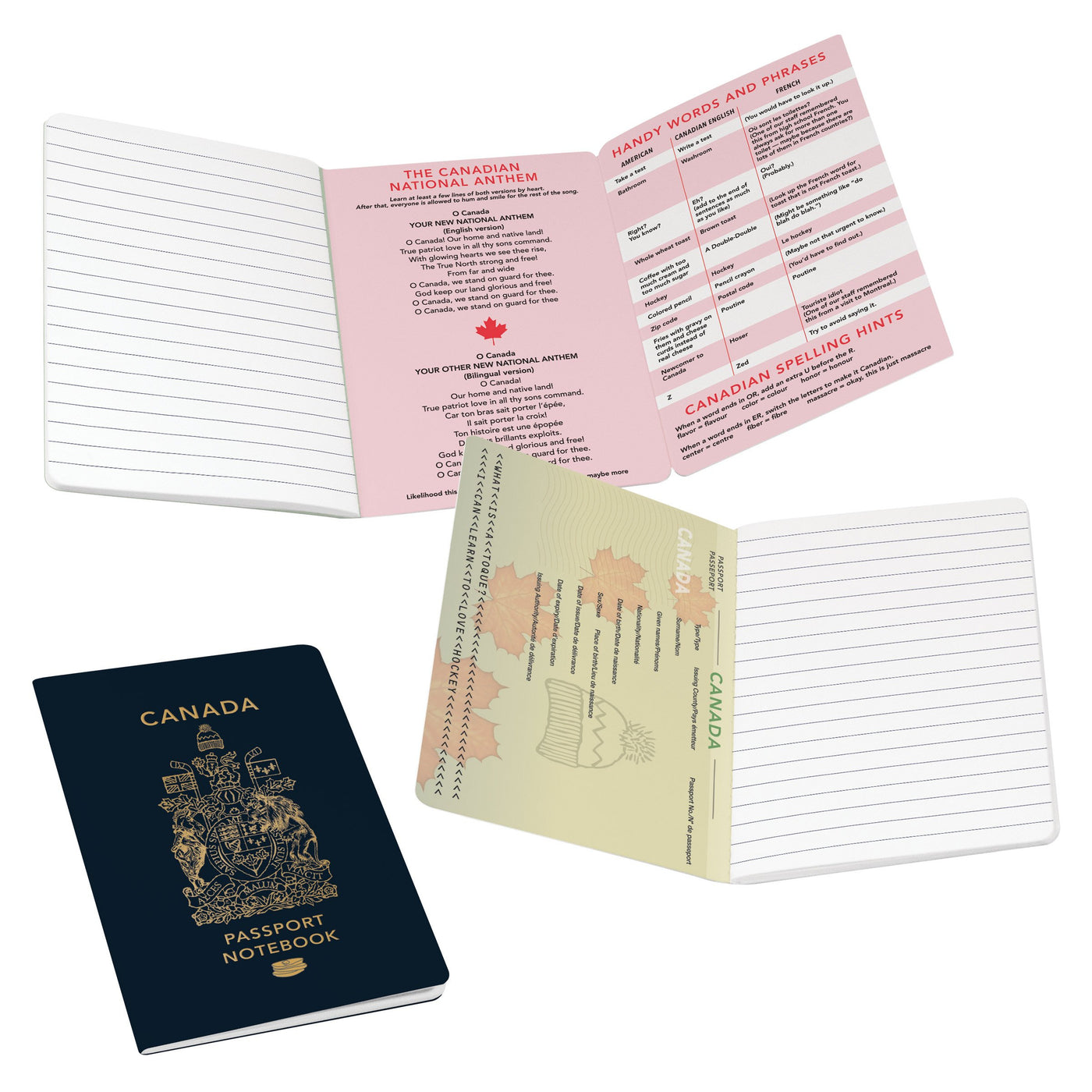 Canada Passport Notebook | Atlas Stationers.