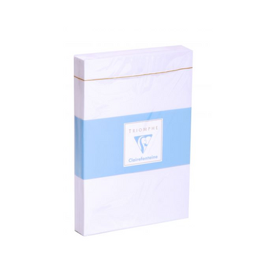 Clairefontaine 25 Envelopes "Triomphe" Stationery - 4 1/2 x 6 3/8 - Extra White Paper