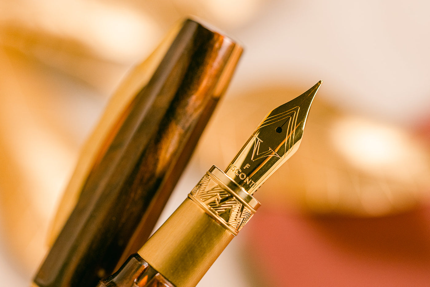 Visconti Mirage Mythos Fountain Pen - Apollo | Atlas Stationers.