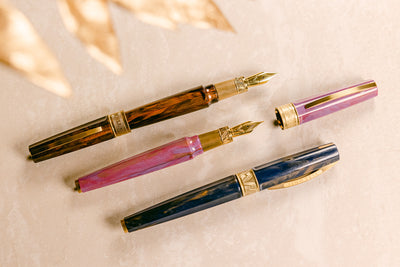 Visconti Mirage Mythos Fountain Pen - Apollo | Atlas Stationers.