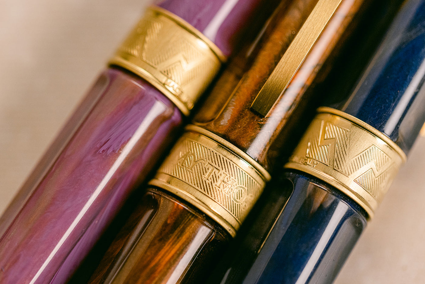 Visconti Mirage Mythos Fountain Pen - Apollo | Atlas Stationers.