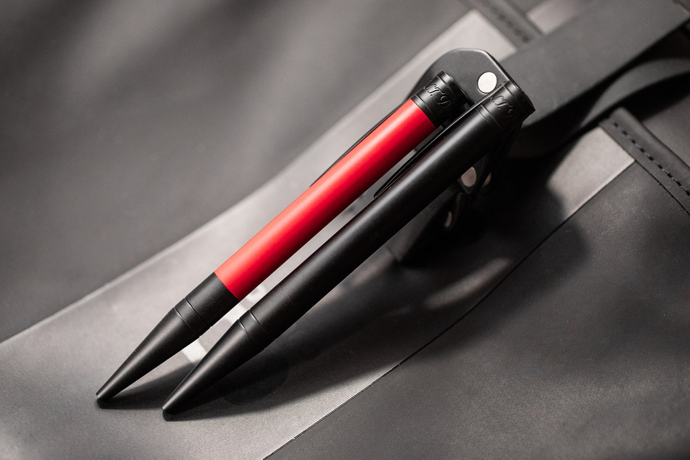 S.T. Dupont D-Initial Ballpoint Pen - Matte Black | Atlas Stationers.