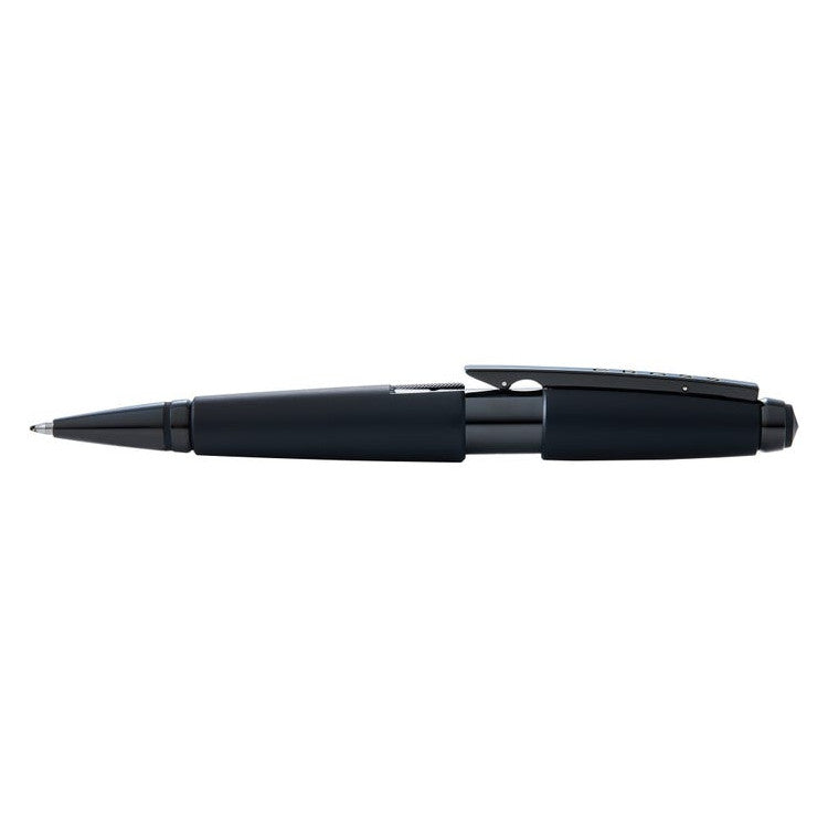 Cross Edge Rollerball Pen - Matte Black Lacquer | Atlas Stationers.