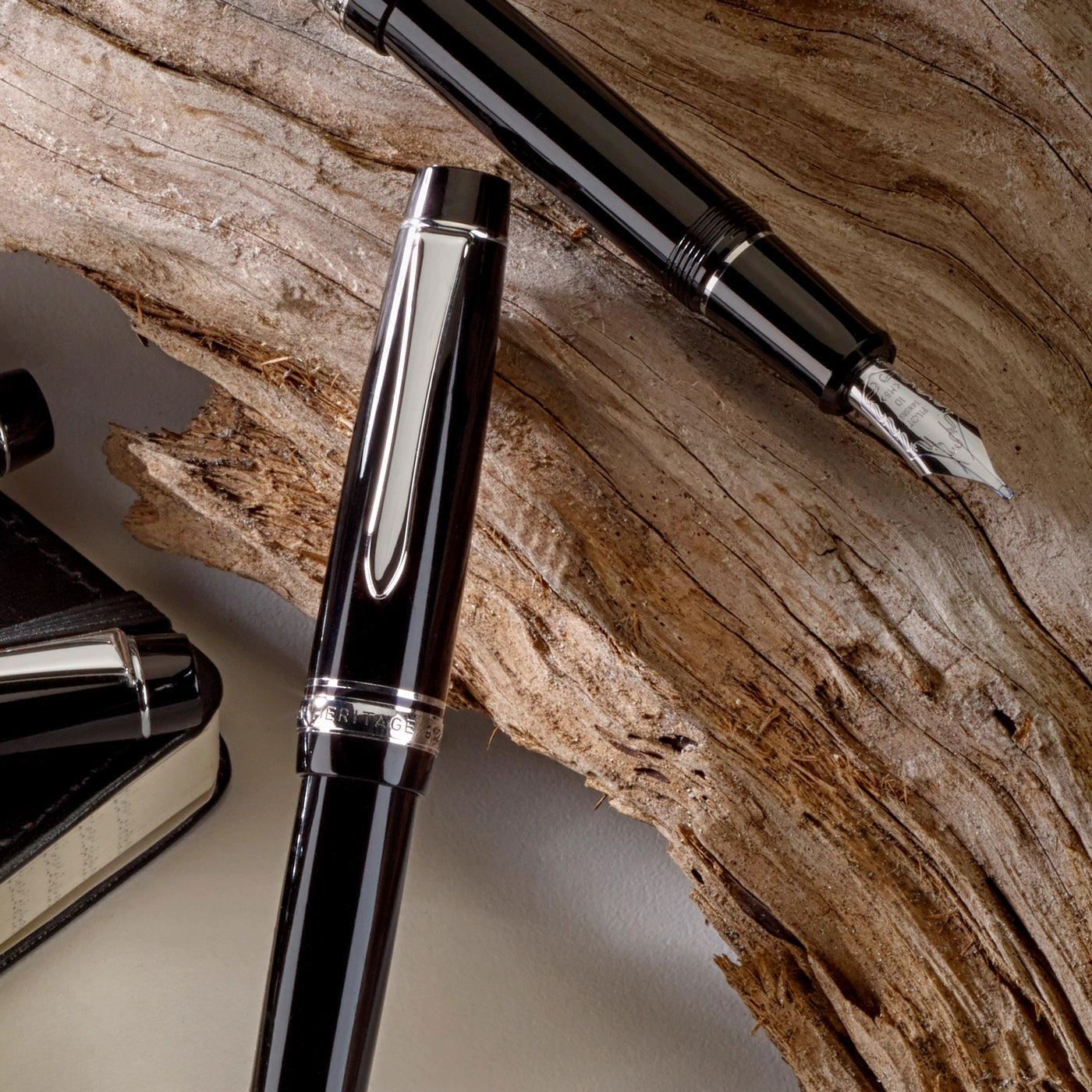 Pilot Custom Heritage 912 Fountain Pen - Black | Atlas Stationers.