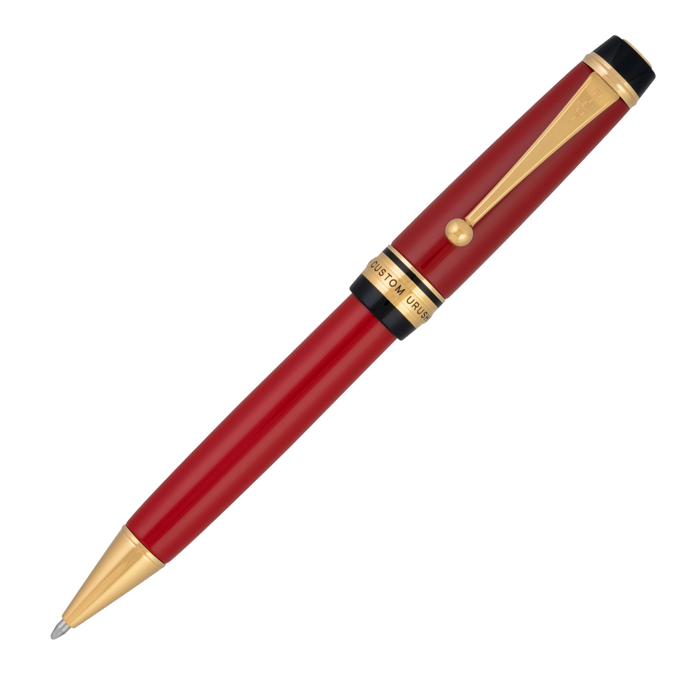 Pilot Custom Urushi Ballpoint Pen - Vermillion | Atlas Stationers.