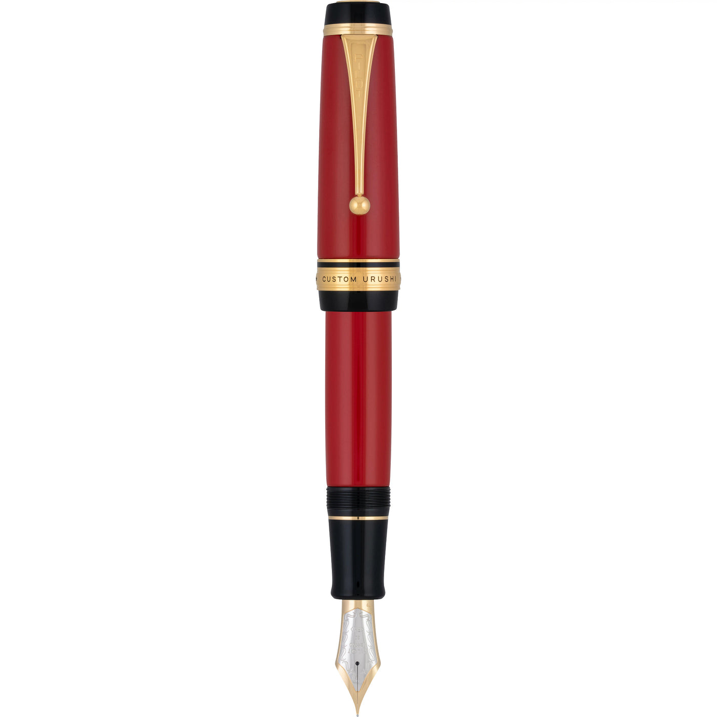 Pilot Custom Urushi Fountain Pen - Vermillion | Atlas Stationers.