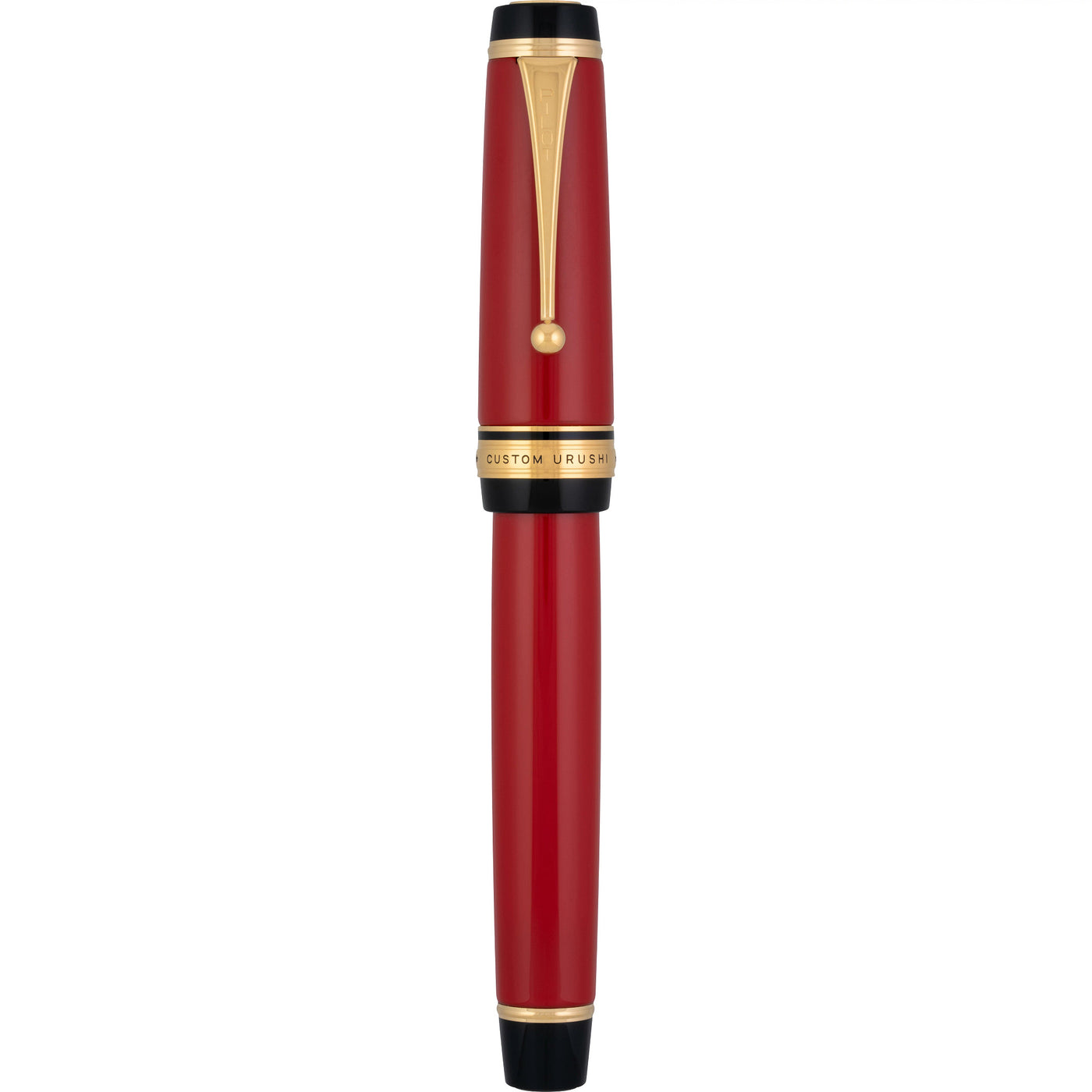 Pilot Custom Urushi Fountain Pen - Vermillion | Atlas Stationers.