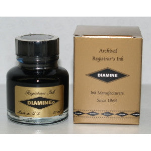 Diamine Archival Blue / Black - 30ml Bottled Ink | Atlas Stationers.