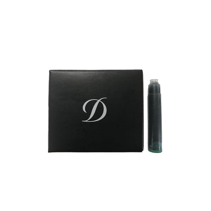 S.T. Dupont Fountain Pen Cartridges - Black | Atlas Stationers.