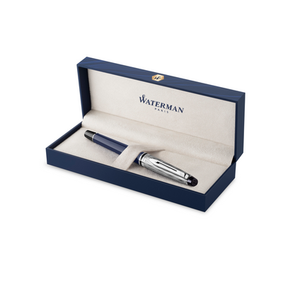 Waterman Expert Fountain Pen - L'essence du Bleu (Special Edition) | Atlas Stationers.