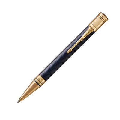 Parker Duofold Prestige Ballpoint Pen - Blue Chevron | Atlas Stationers.