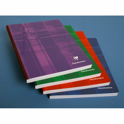 Clairefontaine Clothbound Notebook - French ruled 96 sheets - 8 1/4 x 11 3/4 - Assorted | Atlas Stationers.