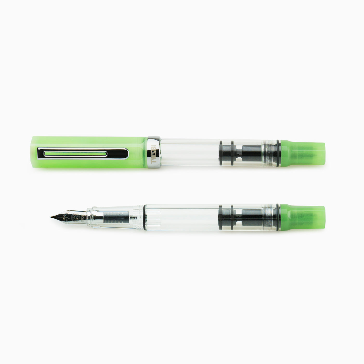 TWSBI Eco Fountain Pen - Glow Green | Atlas Stationers.