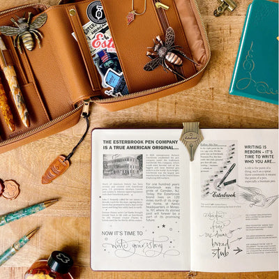 Esterbrook 'Write Your Story' Journal - Camel | Atlas Stationers.