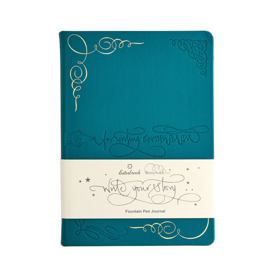 Esterbrook 'Write Your Story' Journal - Teal | Atlas Stationers.