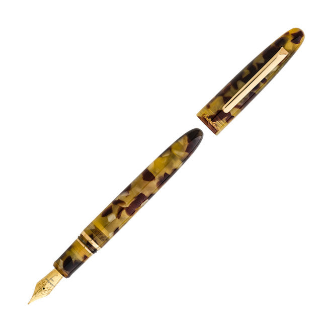 Esterbrook Estie Fountain Pen - Tortoise w/ Gold Trim | Atlas Stationers.