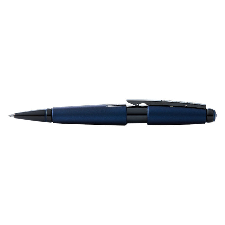 Cross Edge Rollerball Pen - Matte Blue Lacquer | Atlas Stationers.