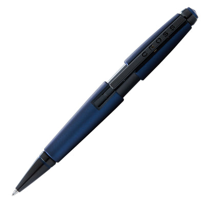 Cross Edge Rollerball Pen - Matte Blue Lacquer | Atlas Stationers.