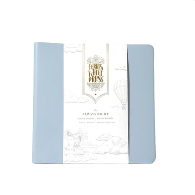 Ferris Wheel Press Always Right Notebook - Forget Me Not | Atlas Stationers.